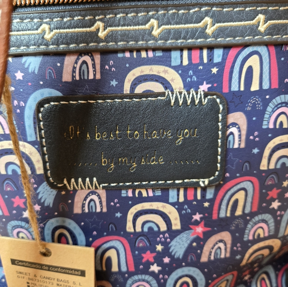 Women's Multicolor Backpack - Picture 10 of 12